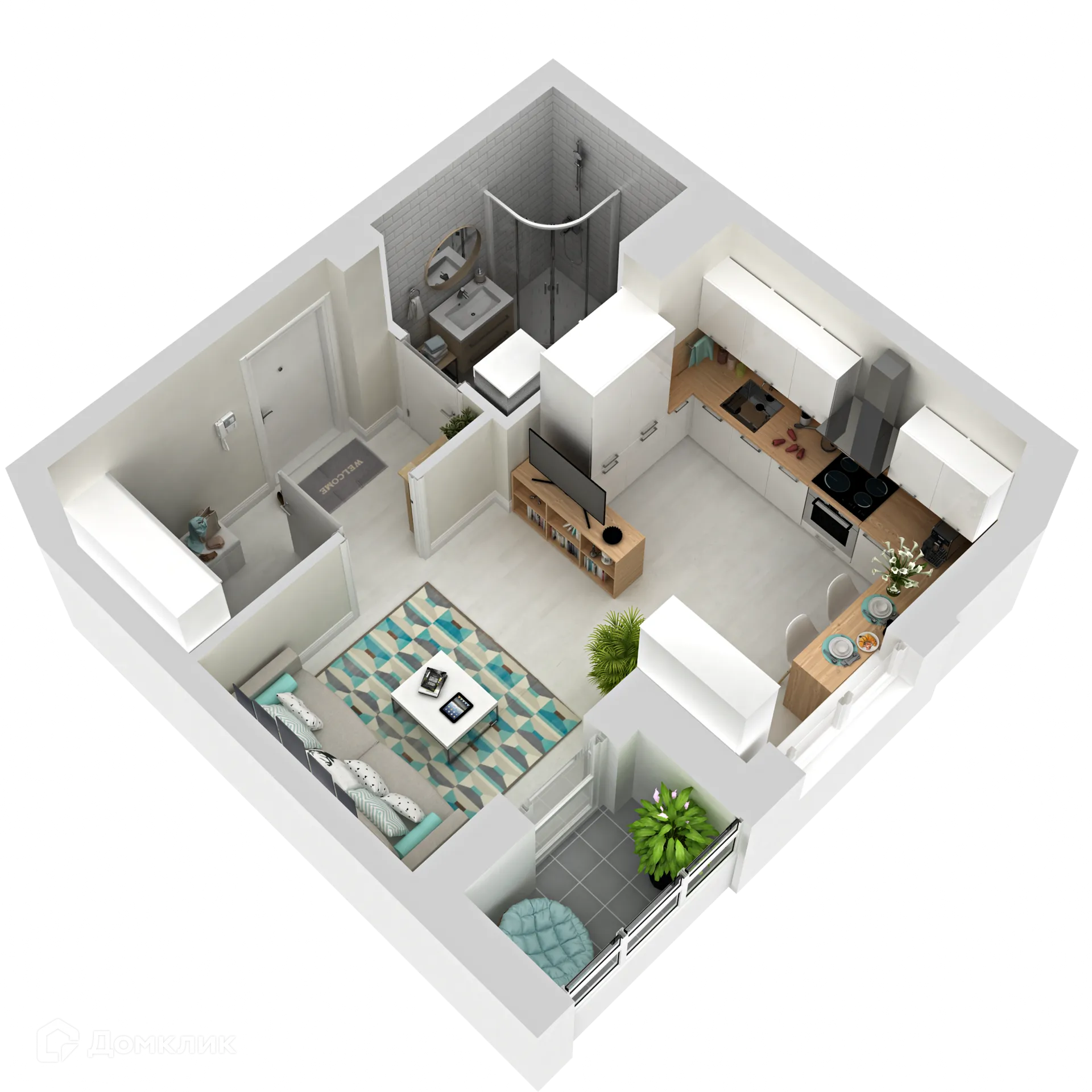 Фото квартиры в ЖК "Абрикос"