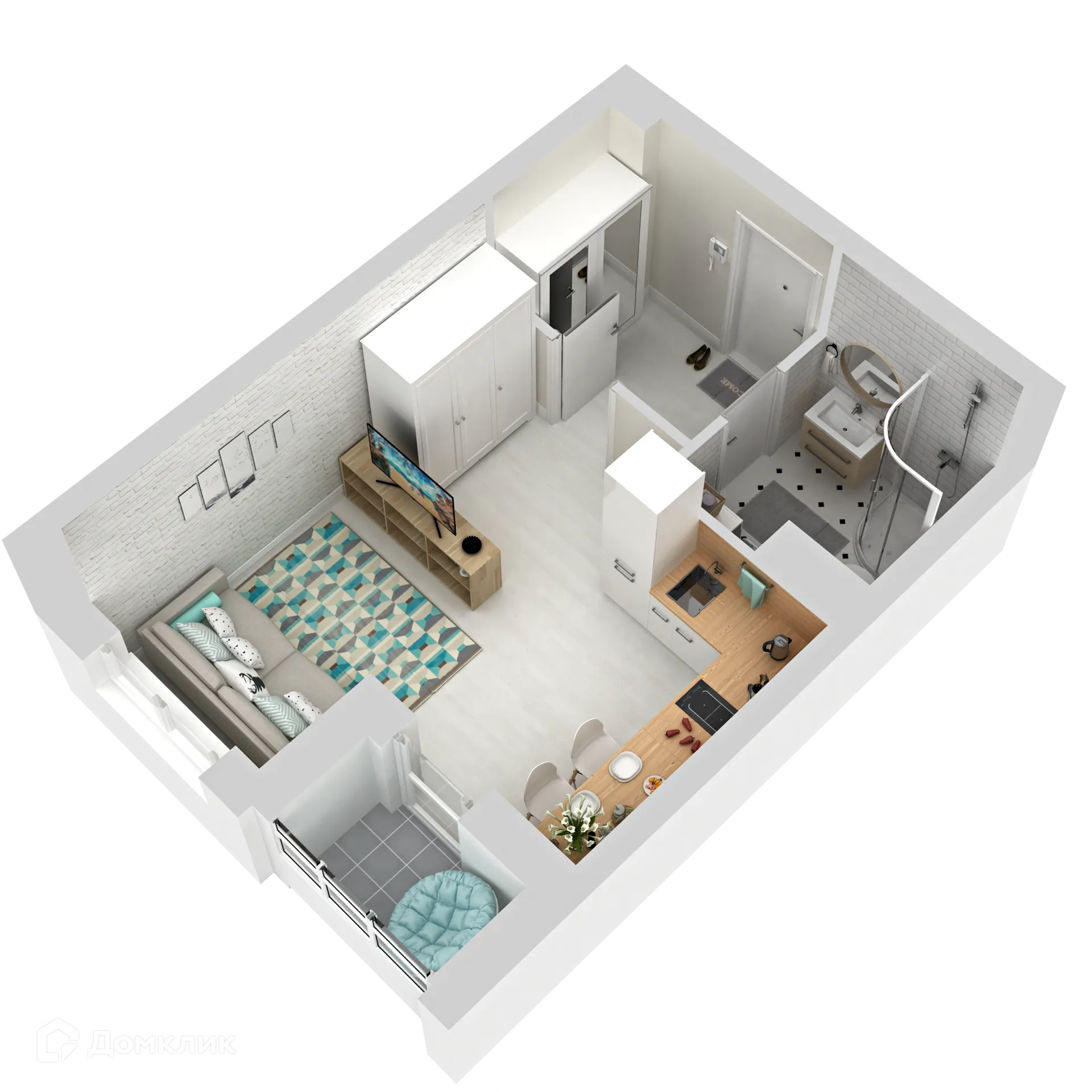 Фото квартиры в ЖК "Абрикос"