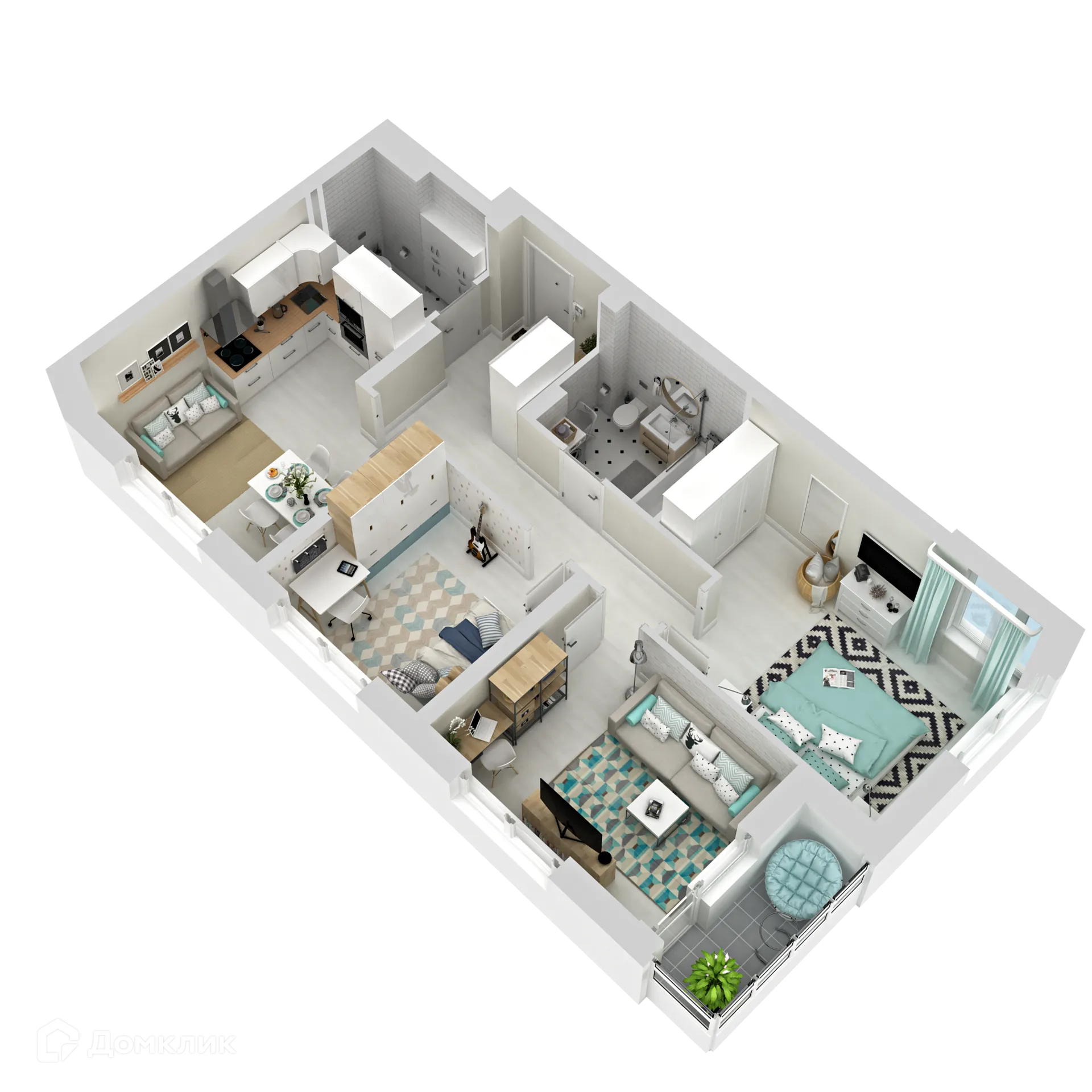 Фото квартиры в ЖК "Абрикос"