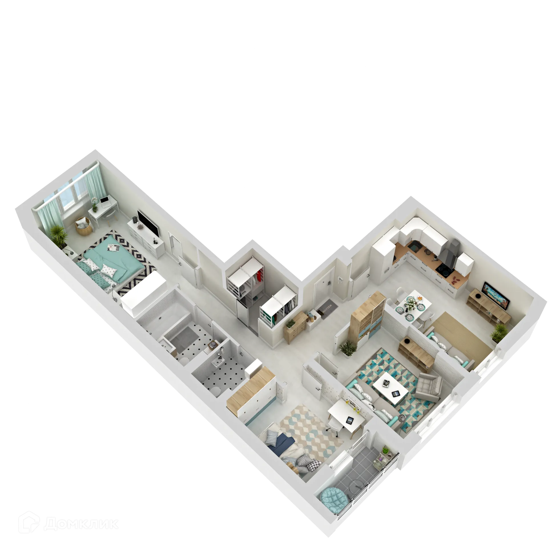 Фото квартиры в ЖК "Абрикос"