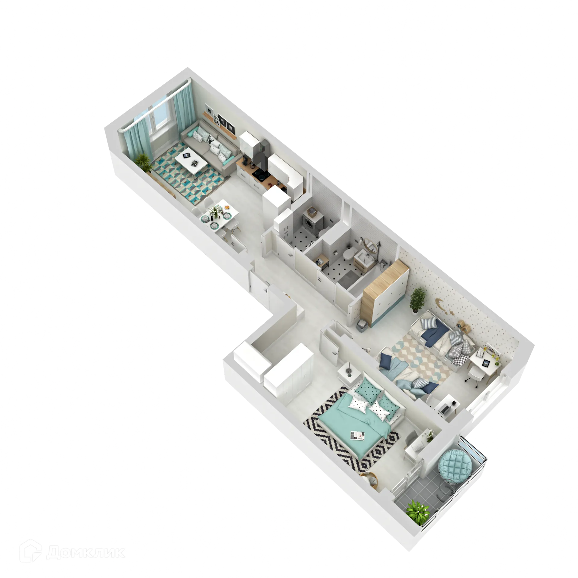 Фото квартиры в ЖК "Абрикос"