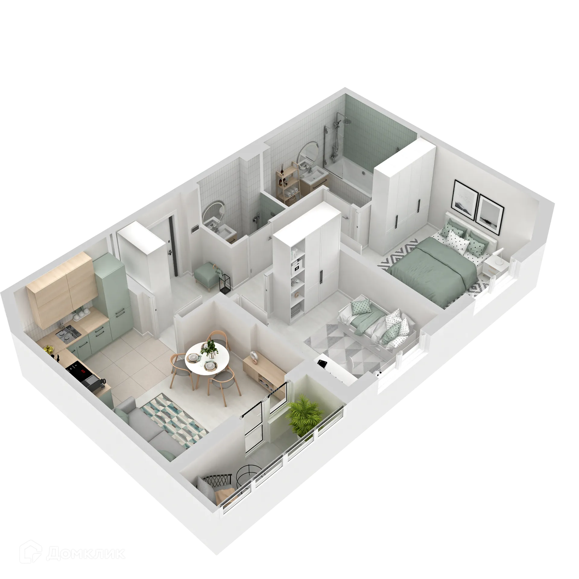 Фото квартиры в ЖК "Абрикос"