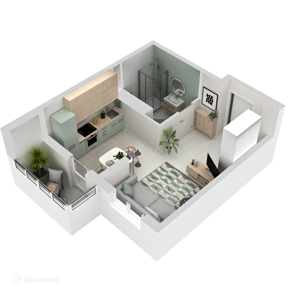 Фото квартиры в ЖК "Абрикос"