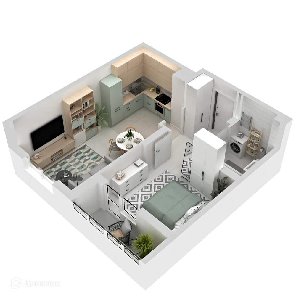 Фото квартиры в ЖК "Абрикос"