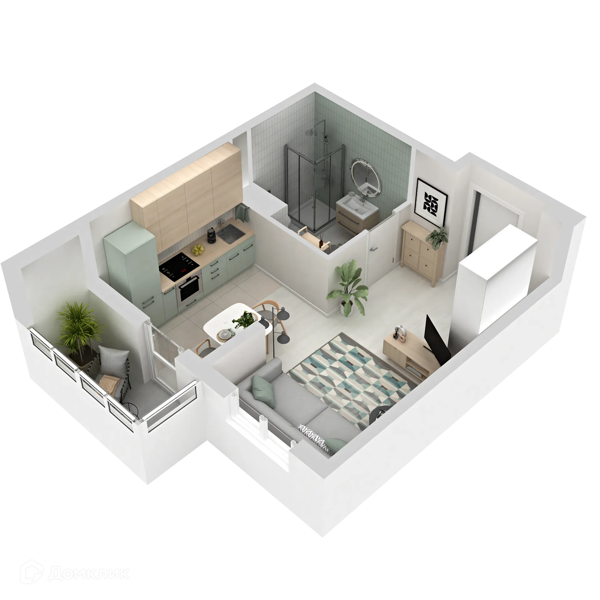 Фото квартиры в ЖК "Абрикос"