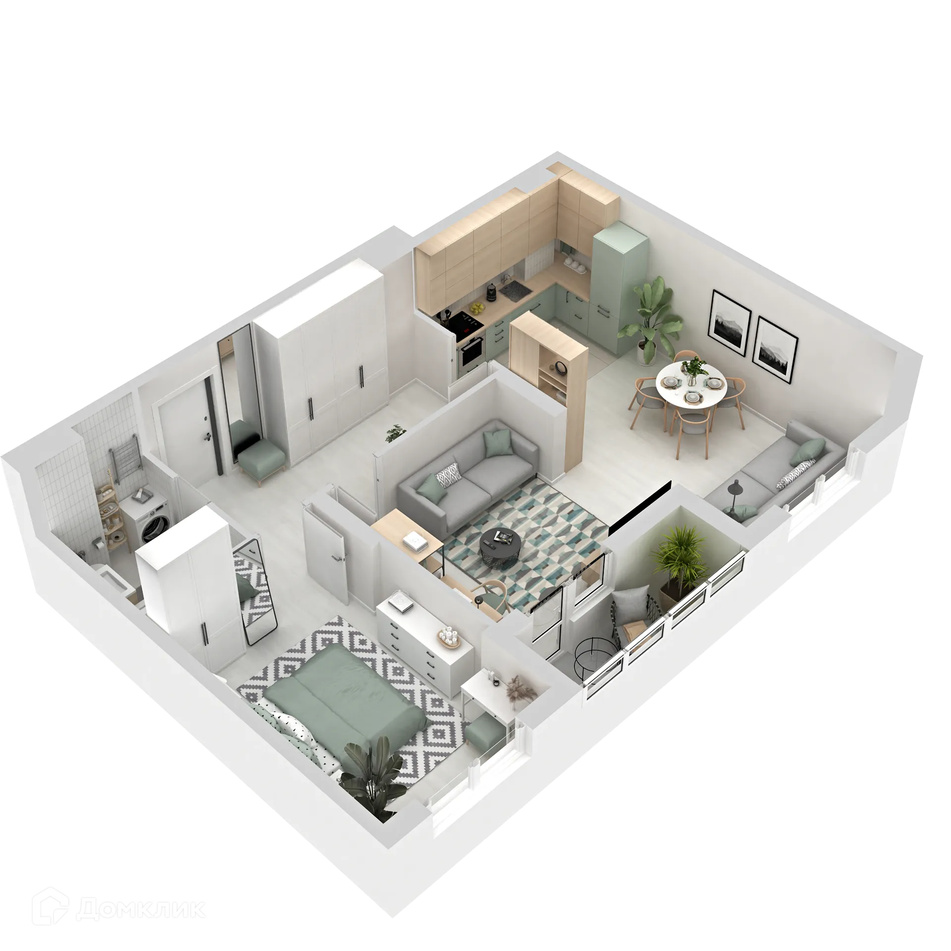 Фото квартиры в ЖК "Абрикос"