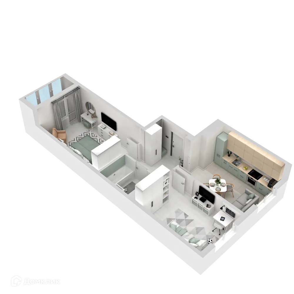 Фото квартиры в ЖК "Абрикос"