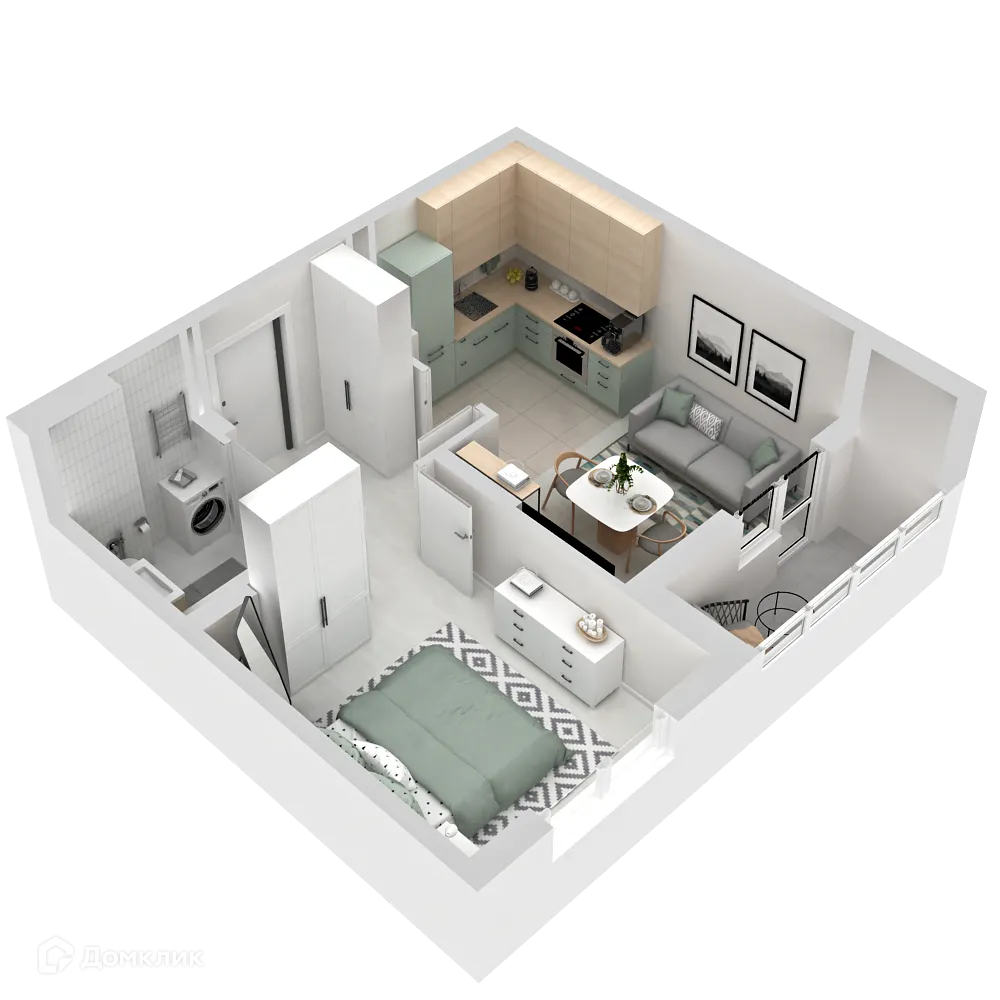 Фото квартиры в ЖК "Абрикос"