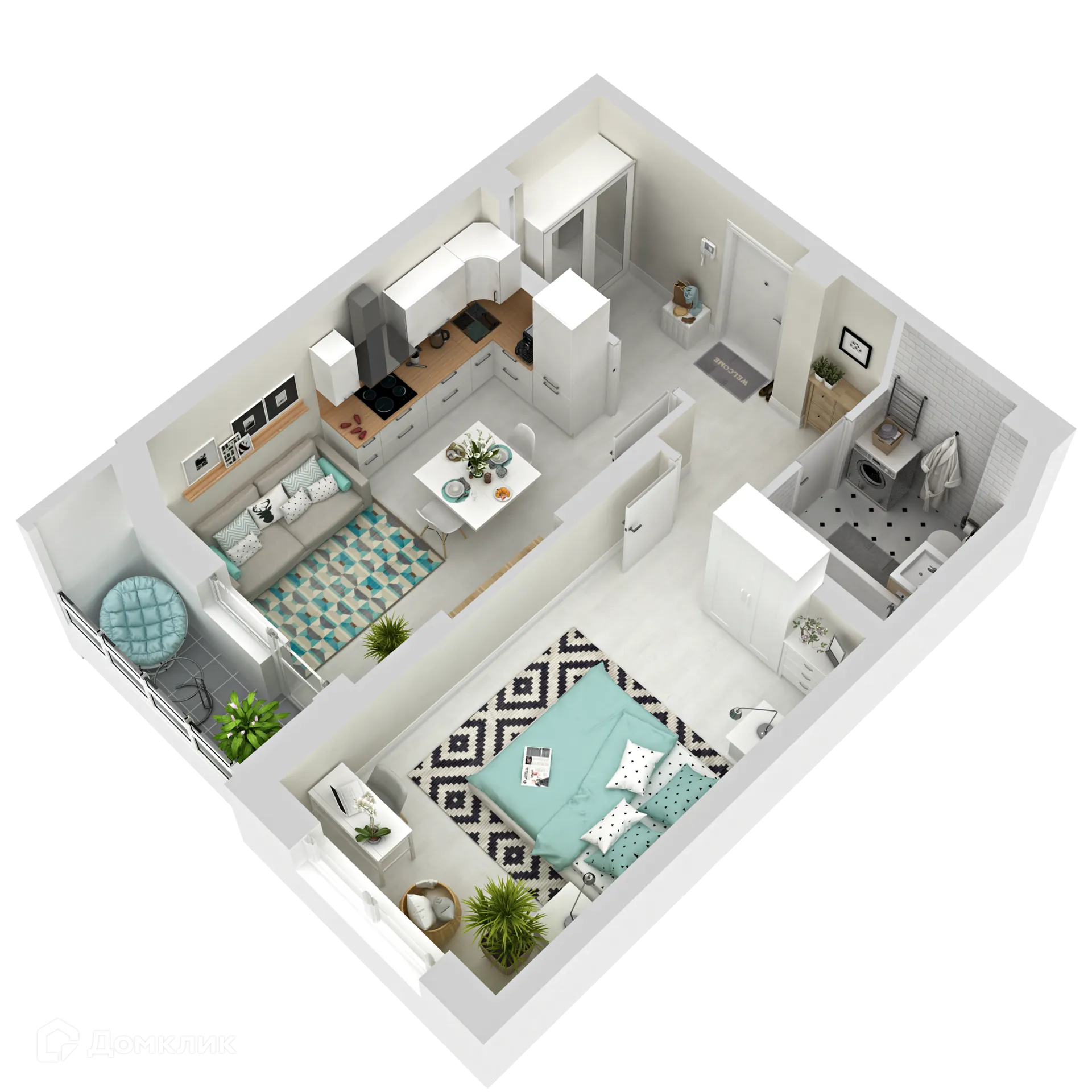 Фото квартиры в ЖК "Абрикос"