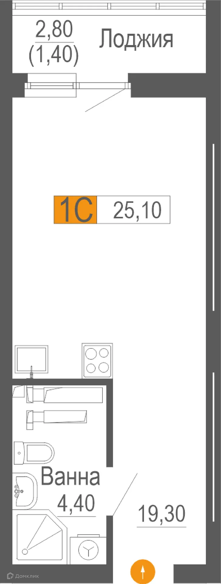 Фото квартиры в ЖК ФРИСТАЙЛ