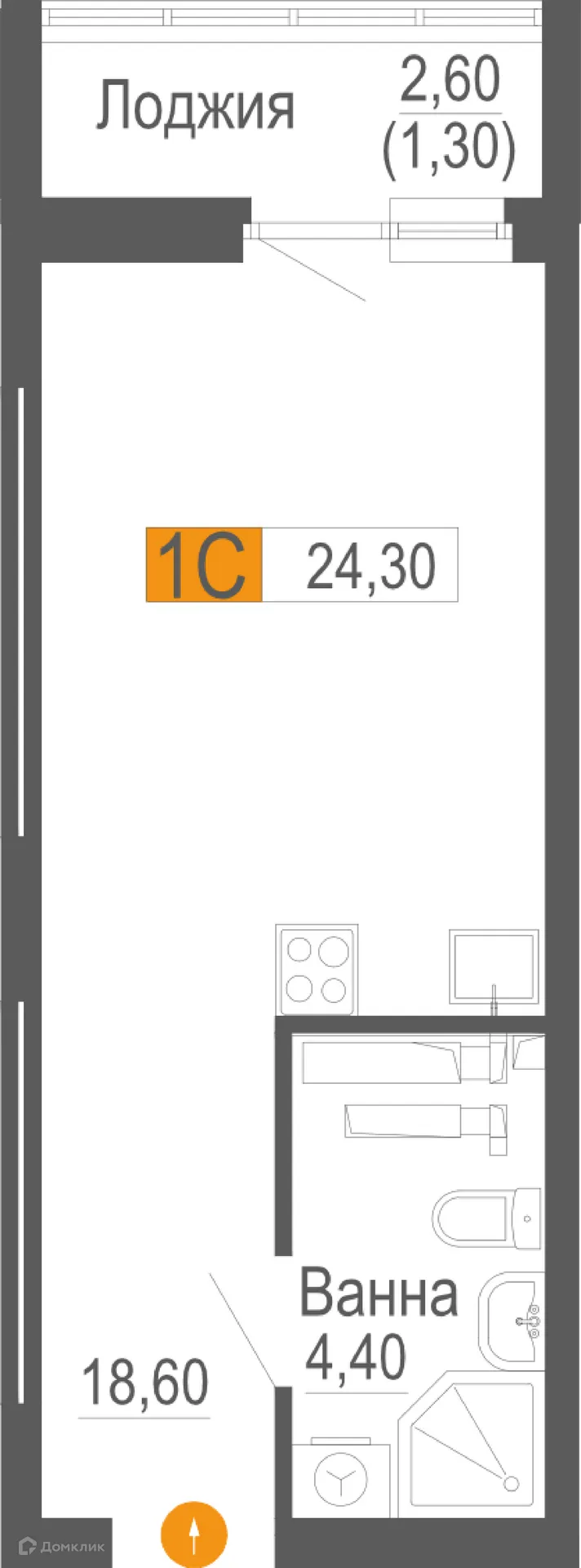 Фото квартиры в ЖК ФРИСТАЙЛ