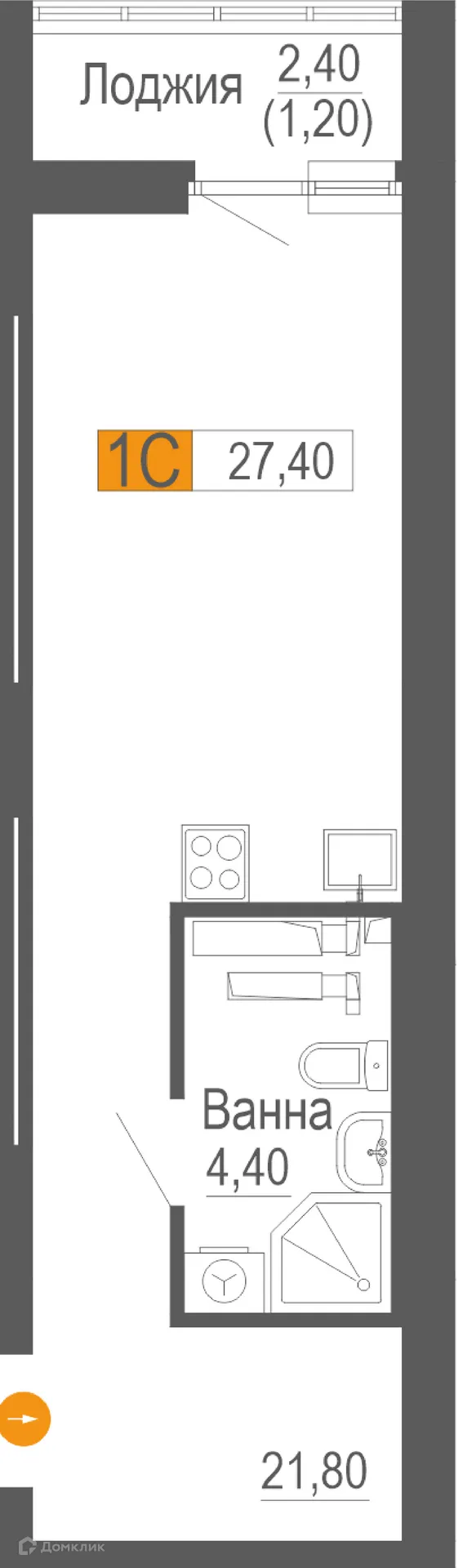 Фото квартиры в ЖК ФРИСТАЙЛ