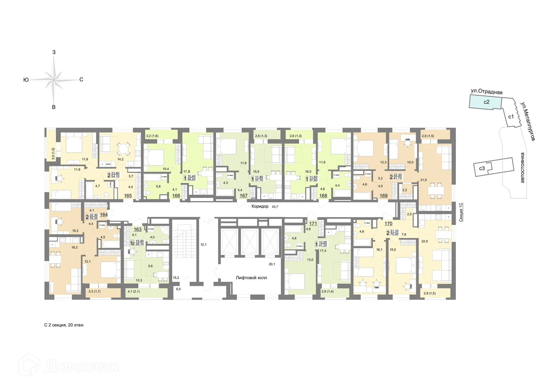 Фото квартиры в ЖК "Новый ВИЗ"