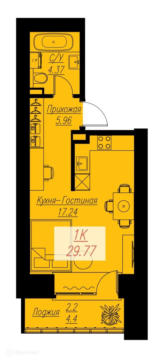Фото квартиры в ЖК Биография