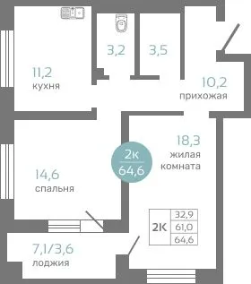 Фото квартиры в ЖК МАЭСТРО