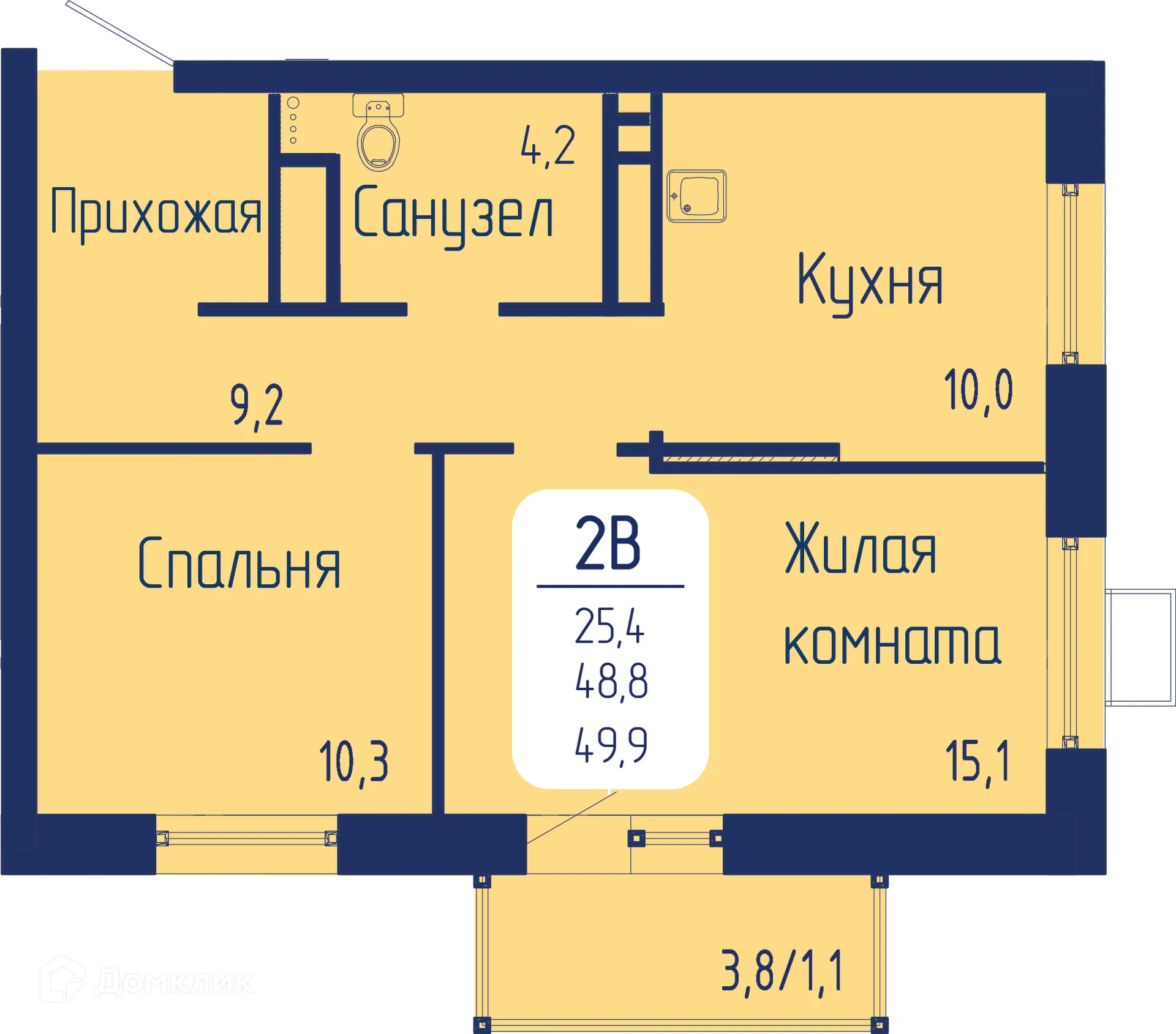 Фото квартиры в ЖК Универс