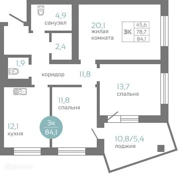 Фото квартиры в ЖК МАЭСТРО