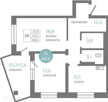 Фото квартиры в ЖК МАЭСТРО