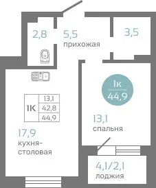 Фото квартиры в ЖК МАЭСТРО