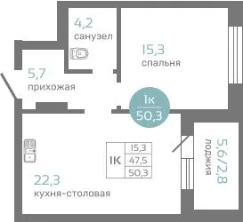 Фото квартиры в ЖК МАЭСТРО