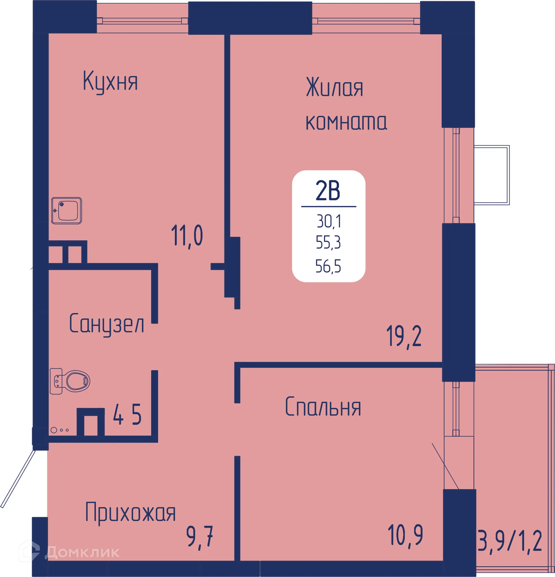 Фото квартиры в ЖК Универс