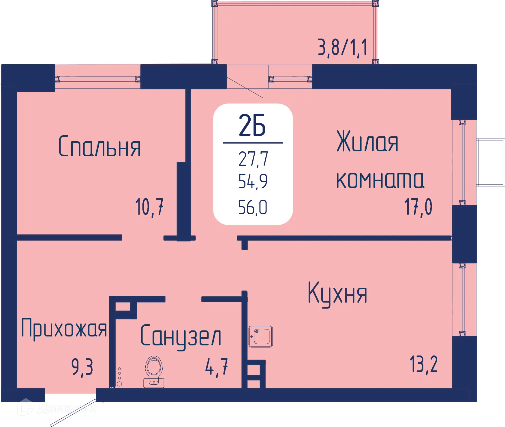 Фото квартиры в ЖК Универс