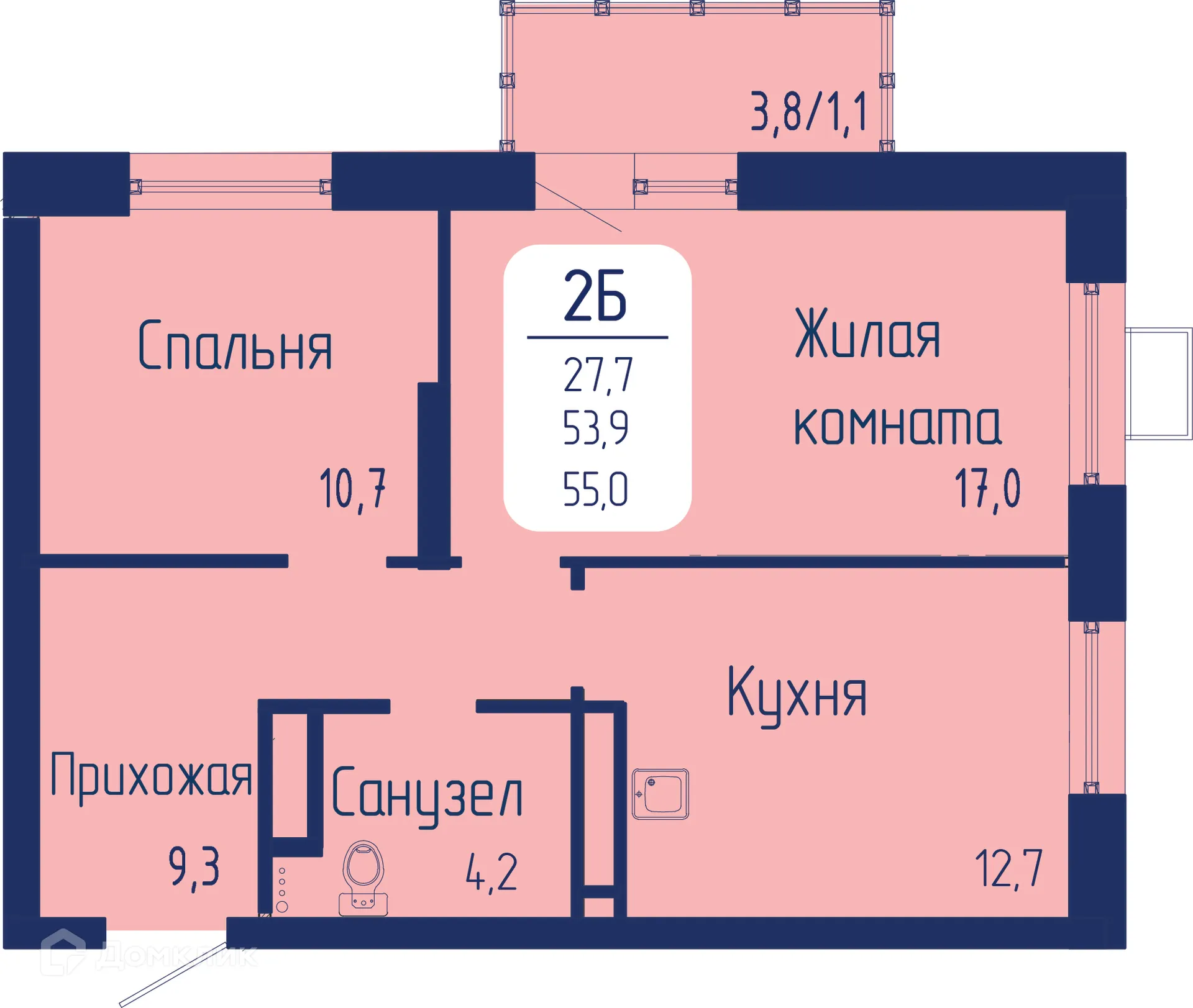 Фото квартиры в ЖК Универс