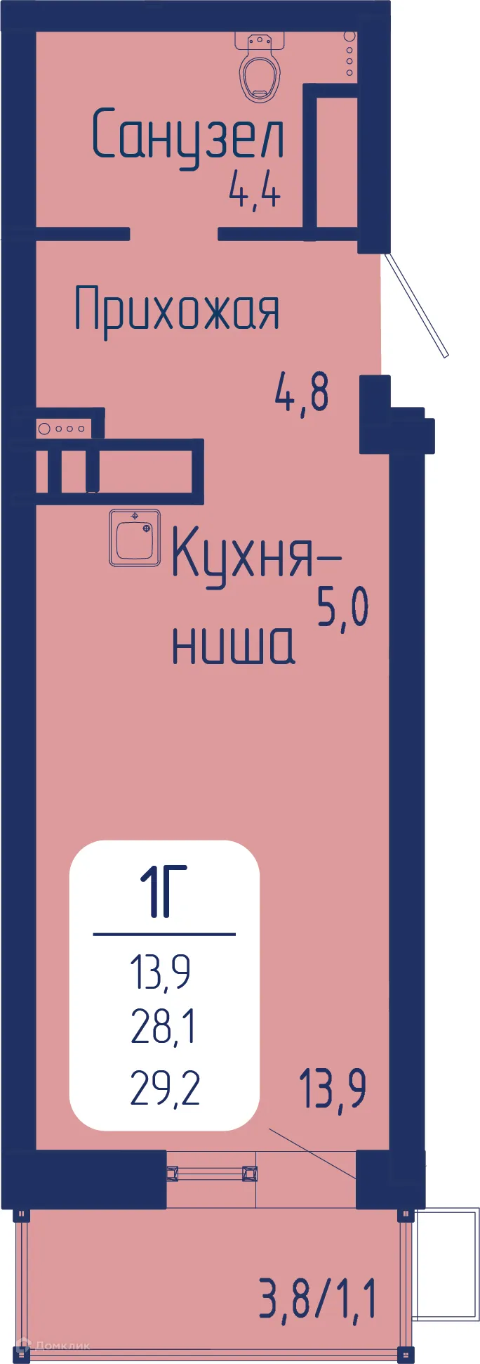 Фото квартиры в ЖК Универс