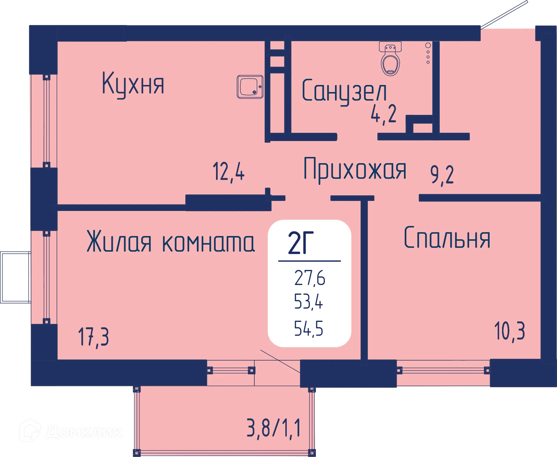 Фото квартиры в ЖК Универс