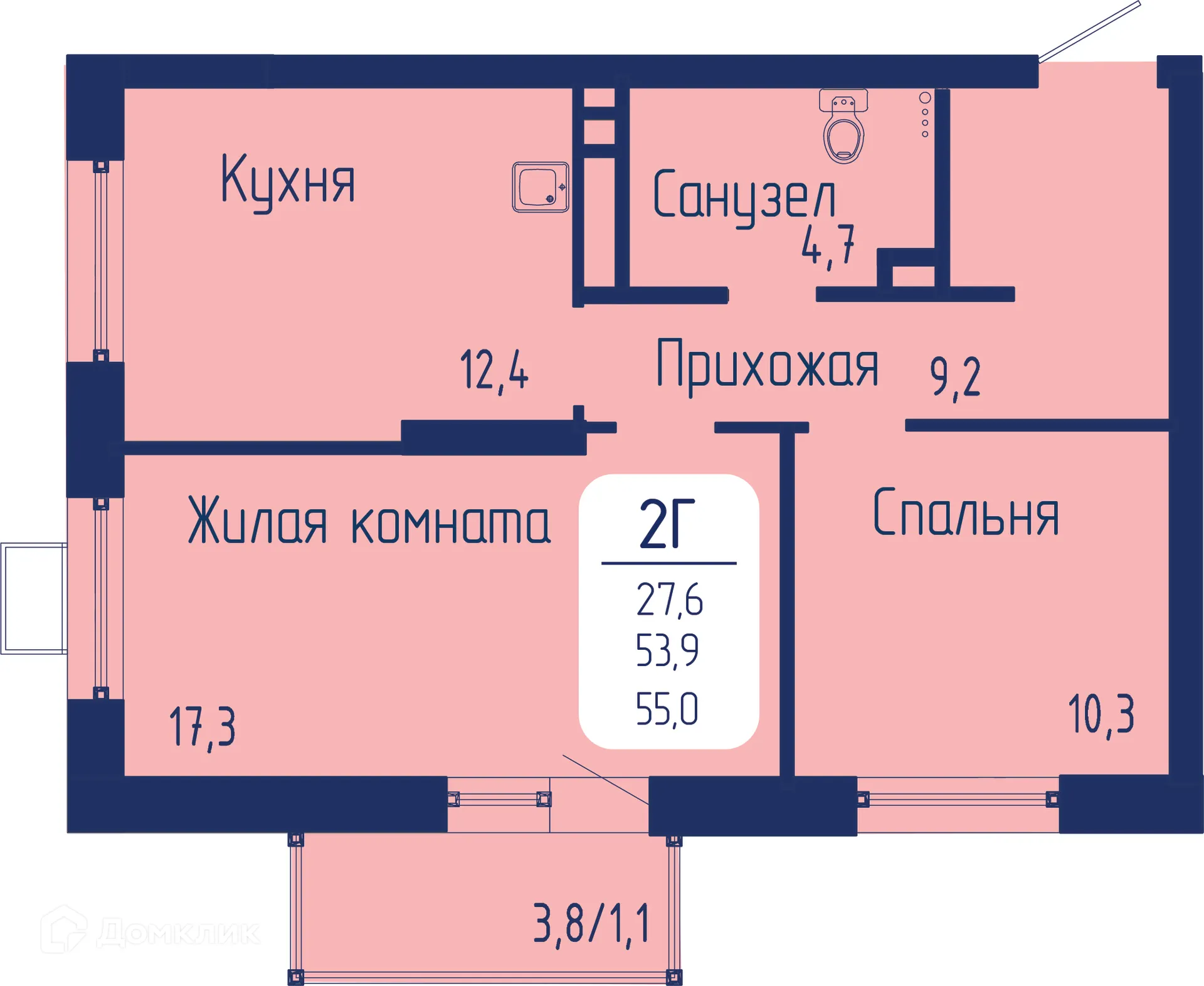 Фото квартиры в ЖК Универс