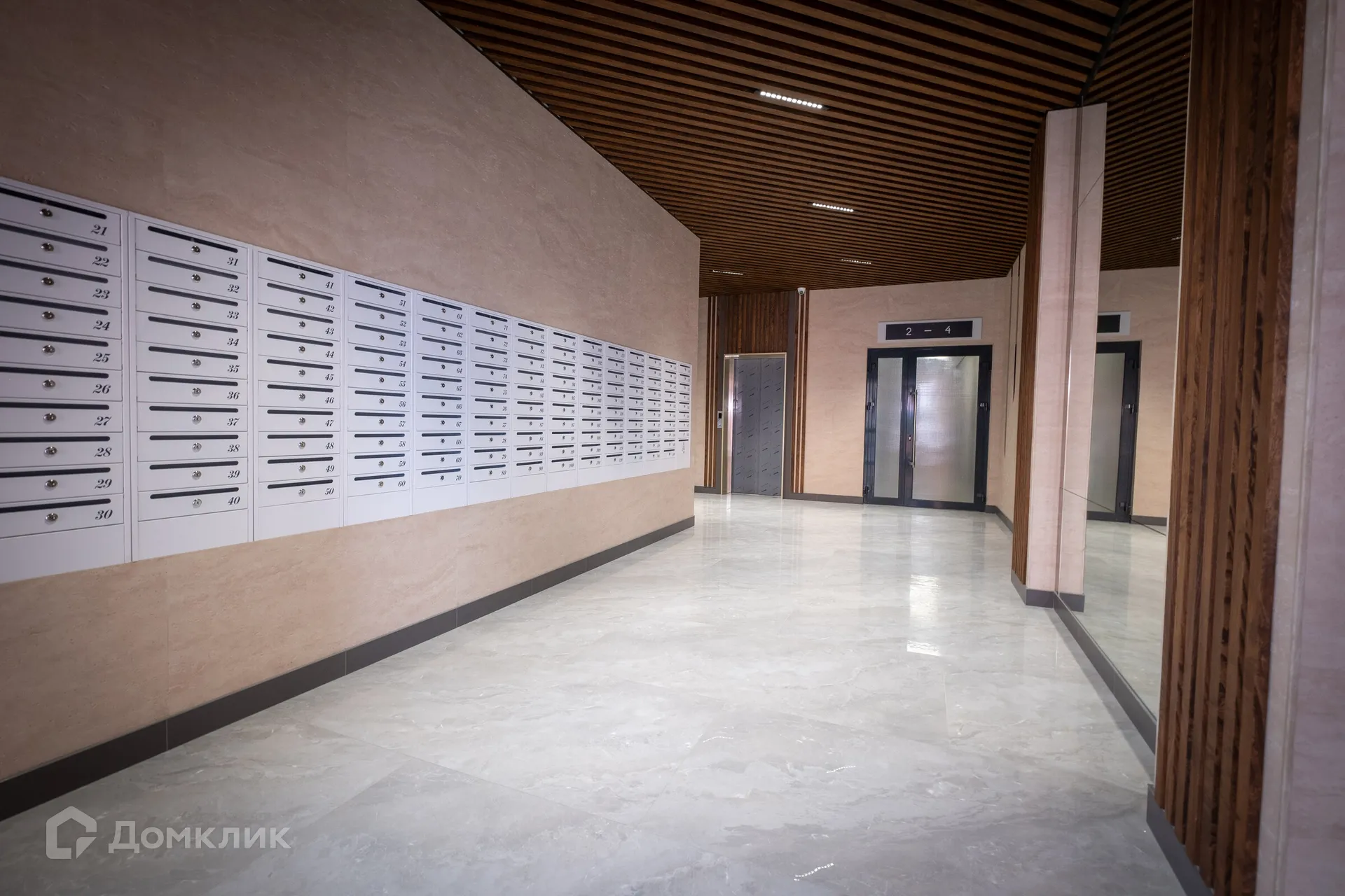 Планировка 2-комнатной квартиры 55.4 м² в ЖК ЖК "Два Адмирала", г. Анапа — фото 2