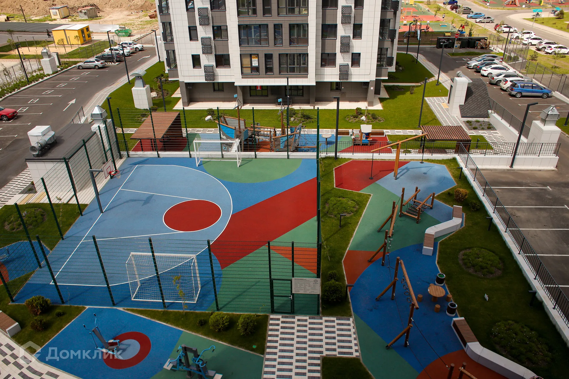 Планировка 2-комнатной квартиры 55.4 м² в ЖК ЖК "Два Адмирала", г. Анапа — фото 3