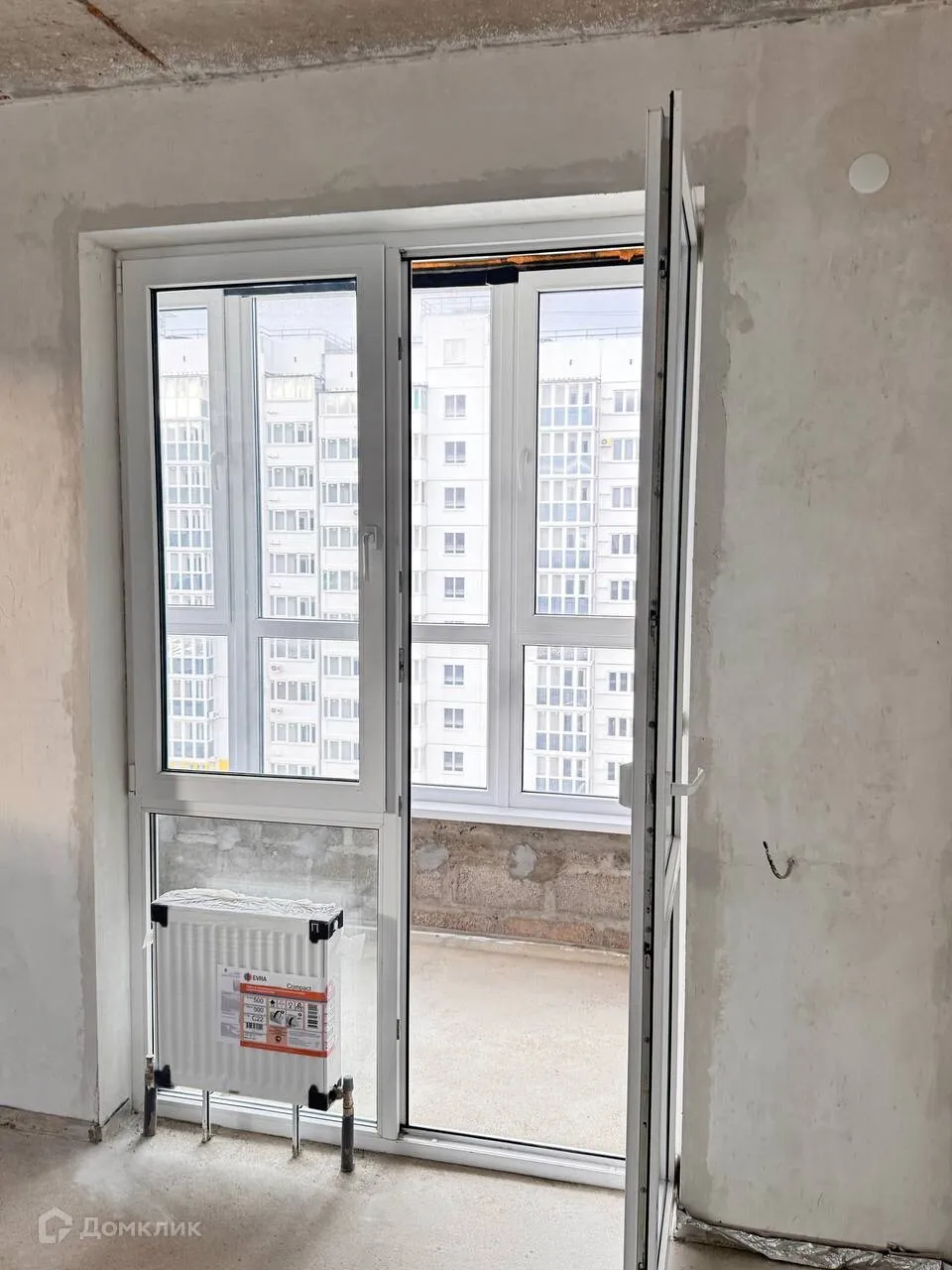 Планировка 2-комнатной квартиры 55.4 м² в ЖК ЖК "Два Адмирала", г. Анапа — фото 15