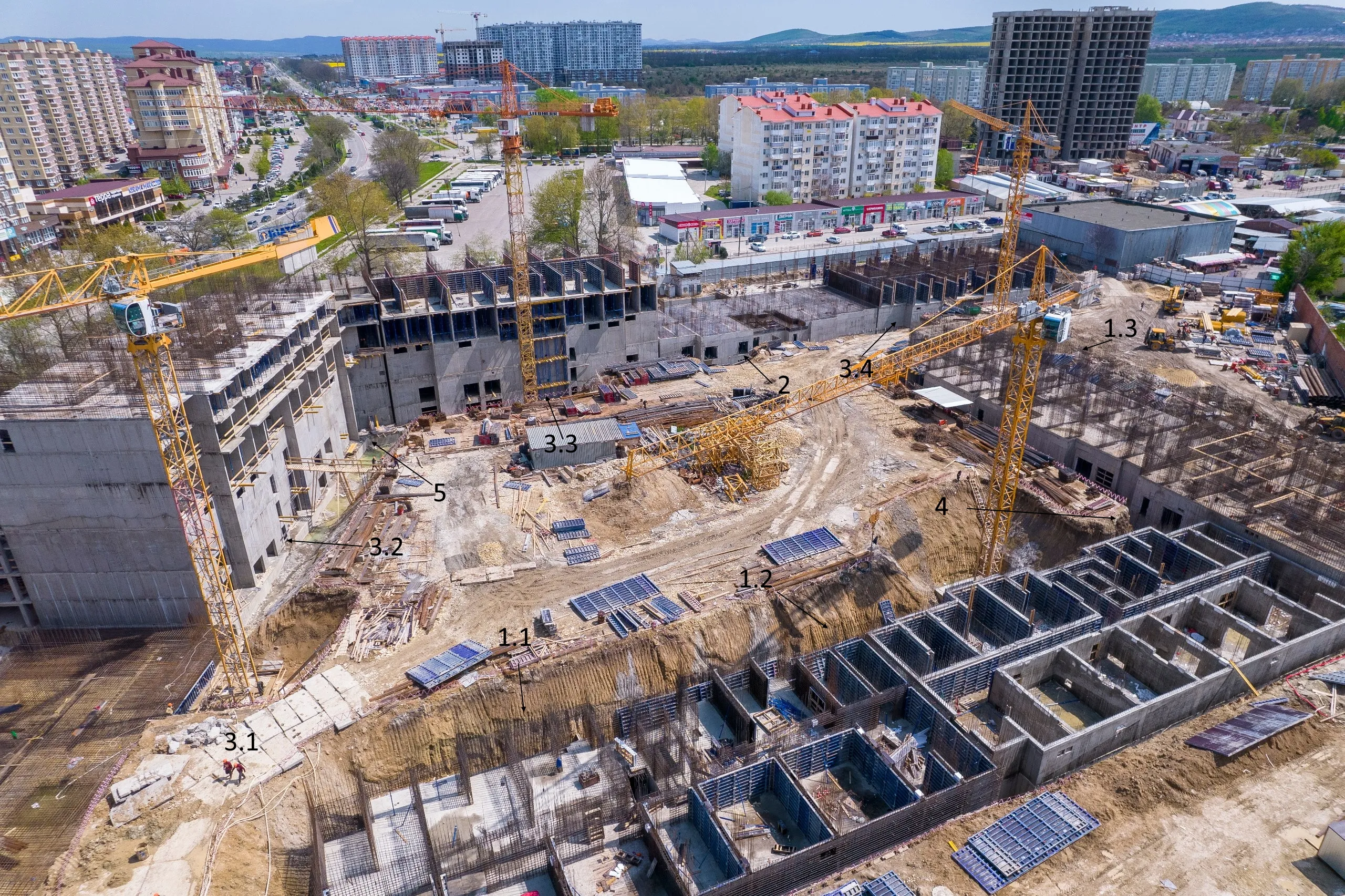 ЖК"Центральный" ход строительства