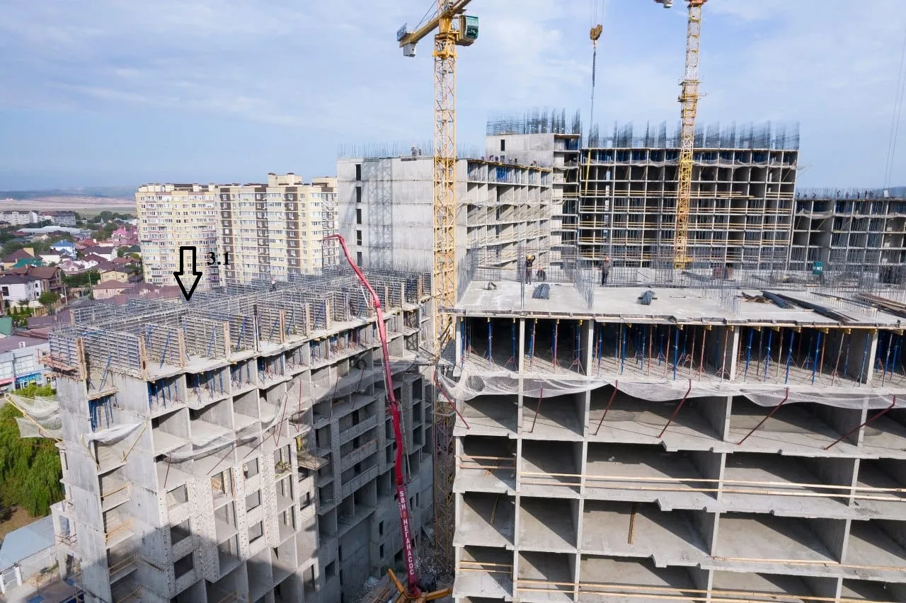 ЖК"Центральный" ход строительства
