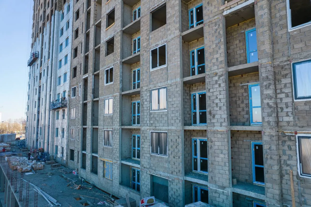 ЖК"Центральный" ход строительства