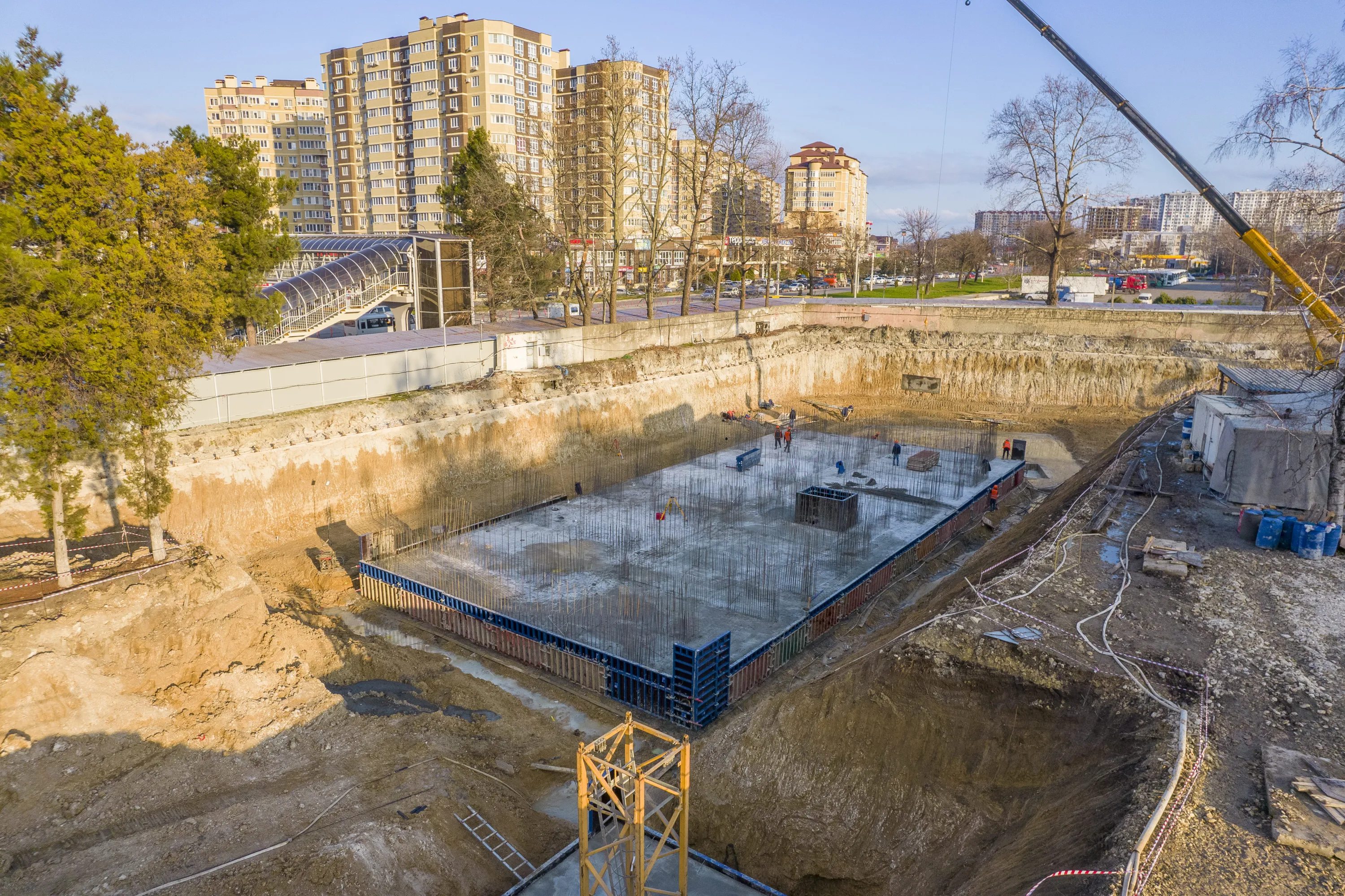 ЖК"Центральный" ход строительства