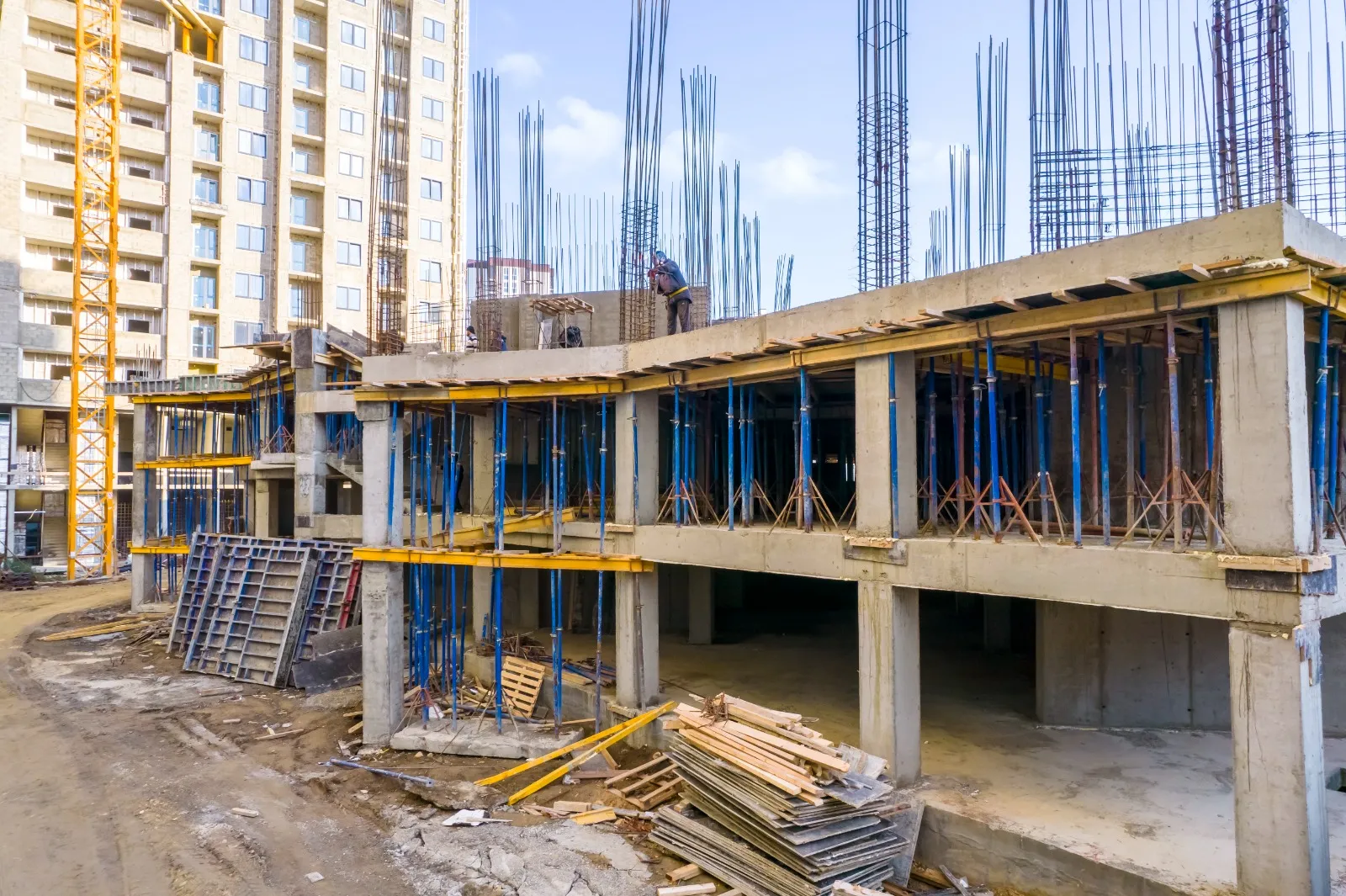 ЖК"Центральный" ход строительства