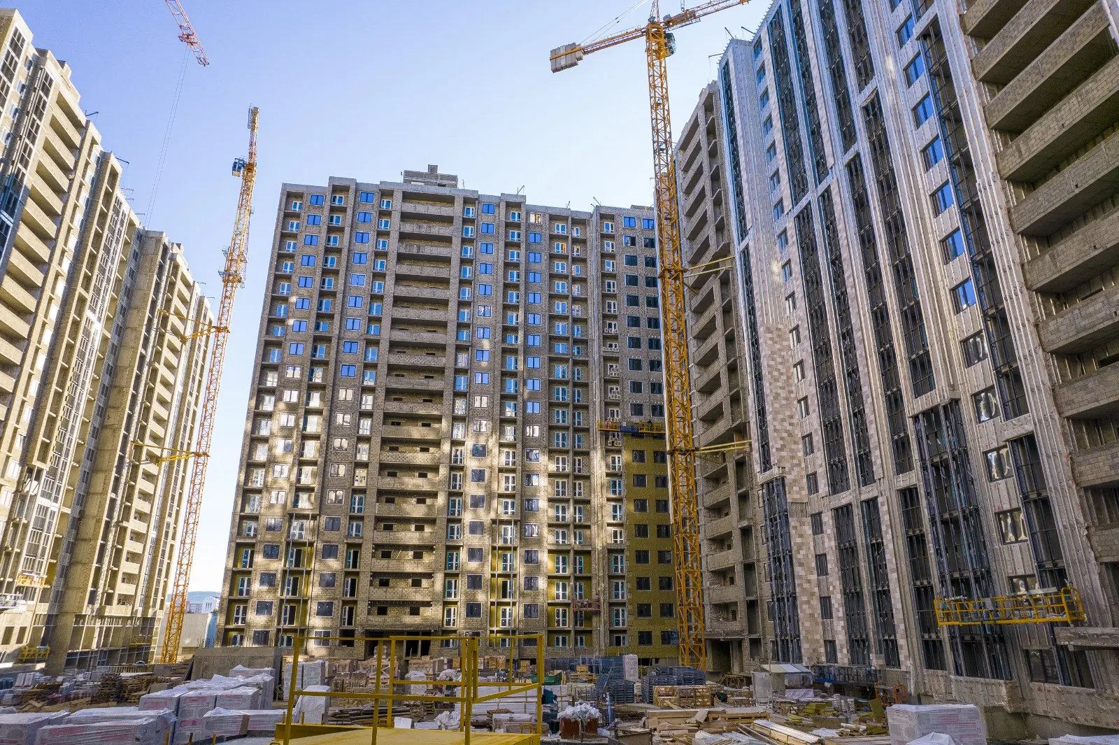 ЖК"Центральный" ход строительства