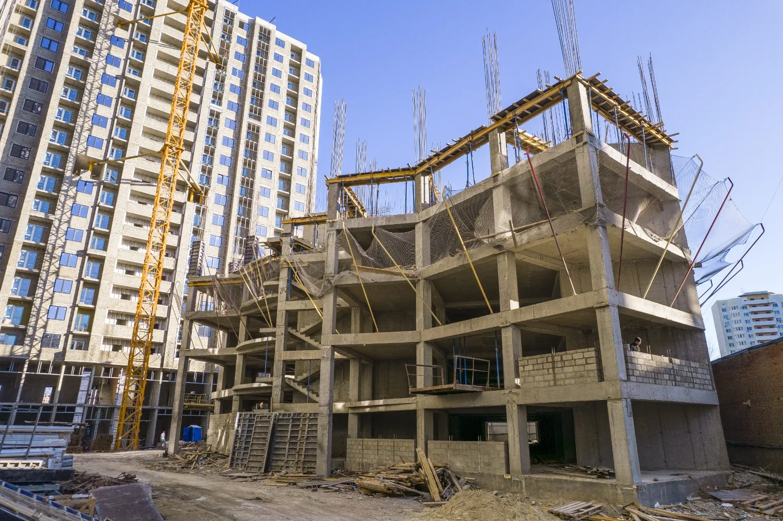 ЖК"Центральный" ход строительства