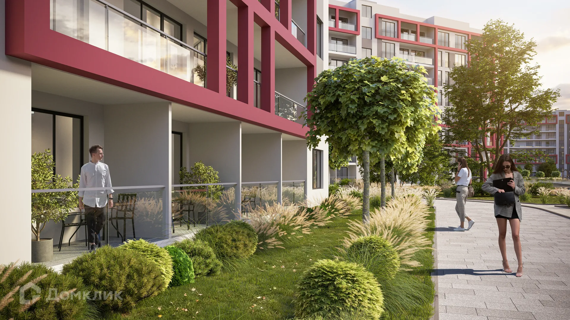 Планировка 2-комнатной квартиры 54.1 м² в ЖК ЖК Гостиничный комплекс «Мореград», г. Анапа — фото 12