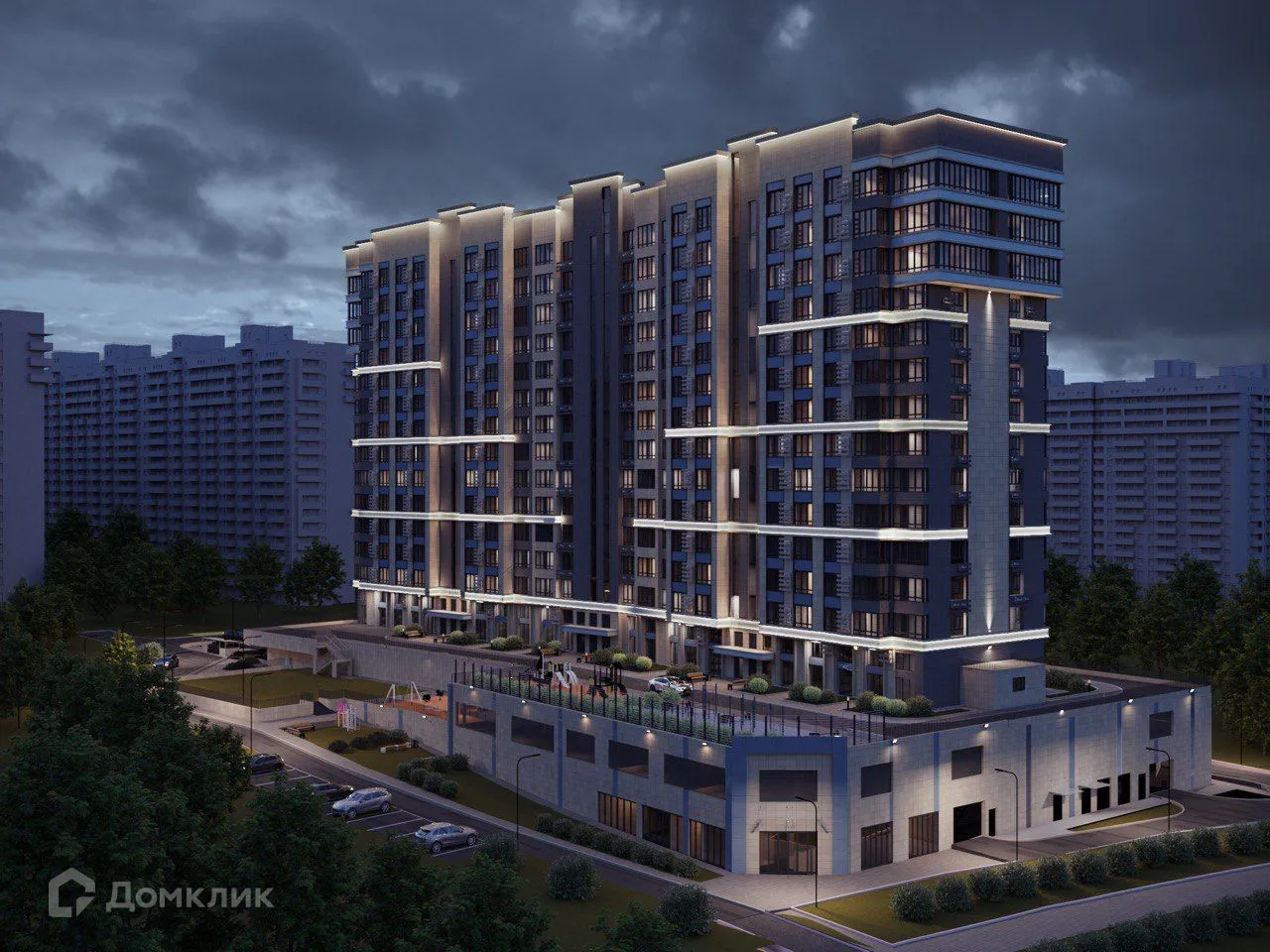 Планировка 1-комнатной квартиры 45.2 м² в ЖК ЖК Дом по ул Адмирала Пустошкина, г. Анапа — фото 2