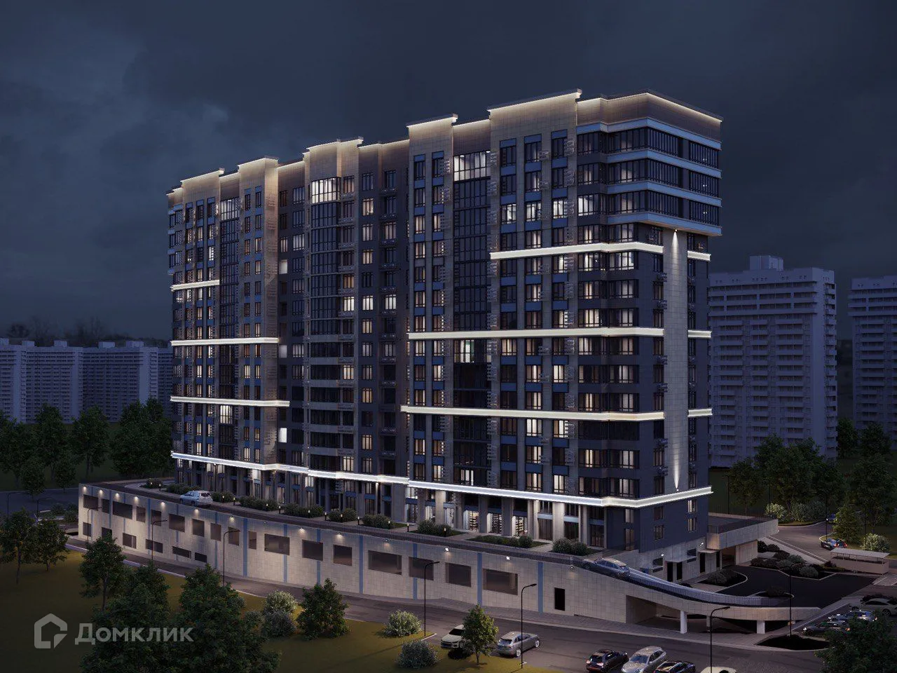 Планировка 1-комнатной квартиры 45.2 м² в ЖК ЖК Дом по ул Адмирала Пустошкина, г. Анапа — фото 3