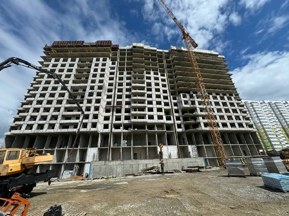 ЖК Дом по ул Адмирала Пустошкина ход строительства