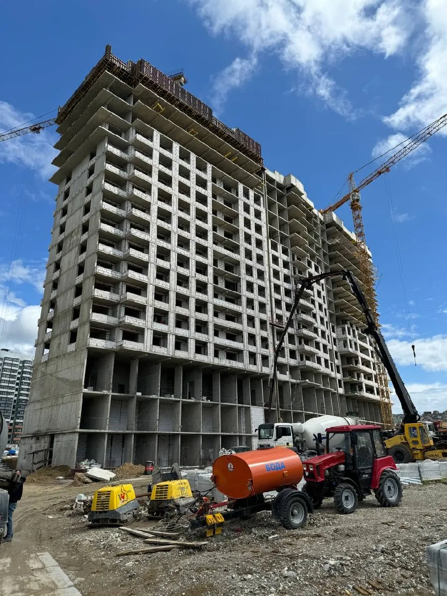 ЖК Дом по ул Адмирала Пустошкина ход строительства