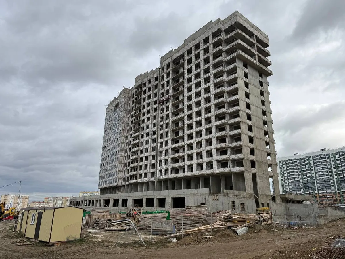 ЖК Дом по ул Адмирала Пустошкина ход строительства