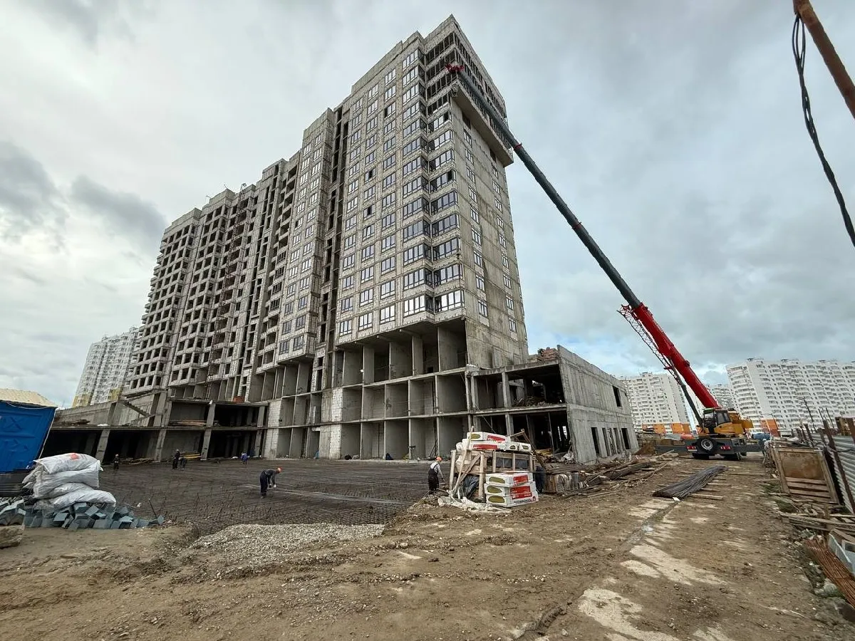ЖК Дом по ул Адмирала Пустошкина ход строительства
