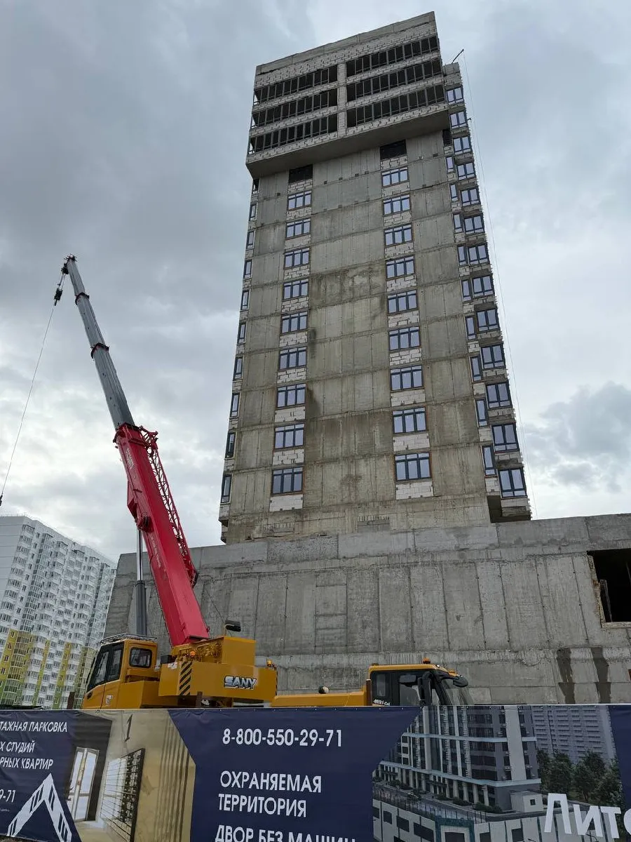 ЖК Дом по ул Адмирала Пустошкина ход строительства