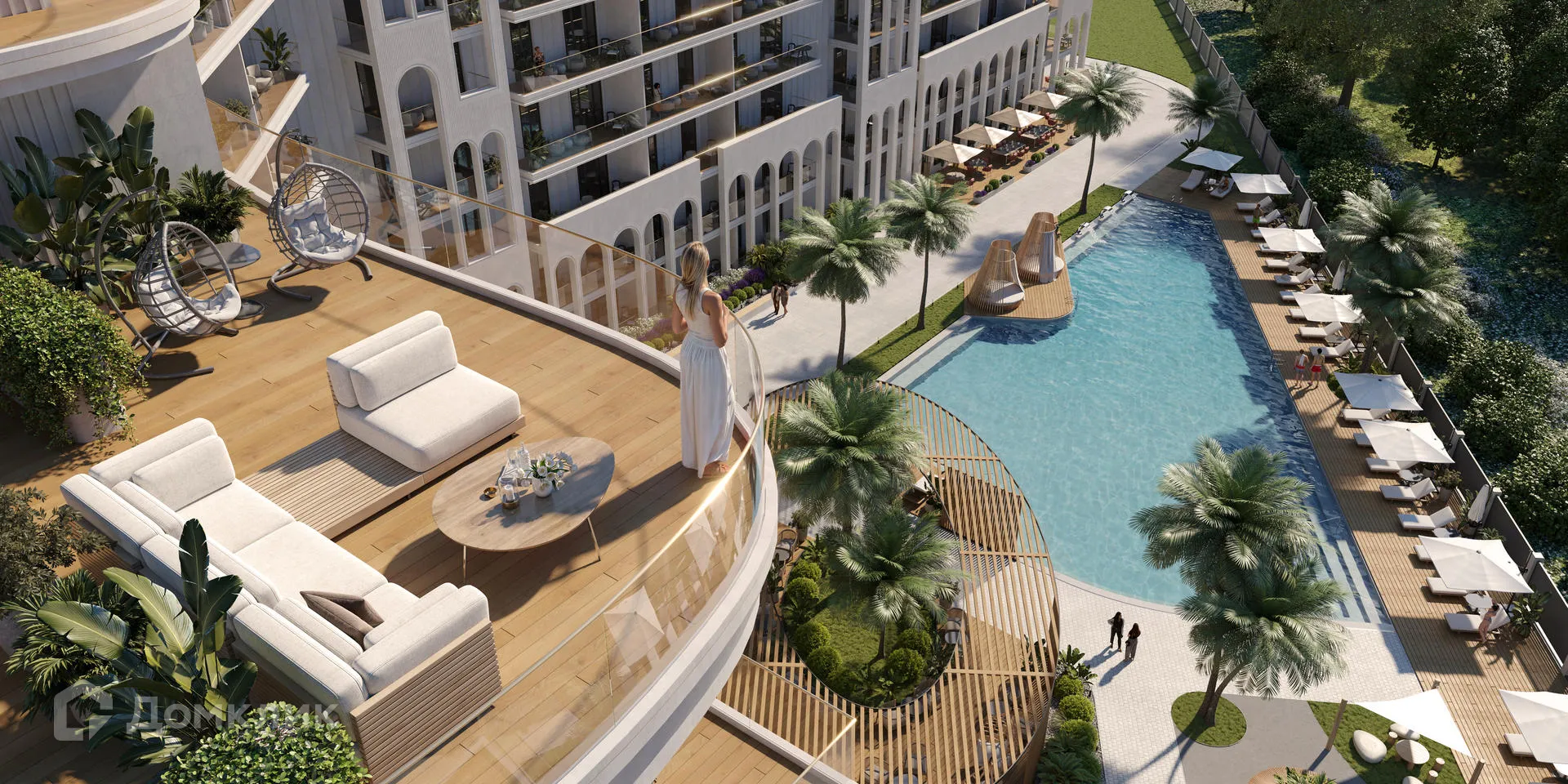 Планировка 2-комнатной квартиры 58.51 м² в ЖК ЖК Гостиничный комплекс Морелло, г. Анапа — фото 3