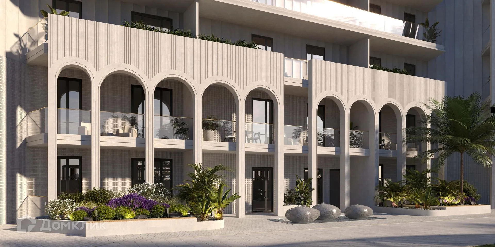 Планировка 2-комнатной квартиры 58.51 м² в ЖК ЖК Гостиничный комплекс Морелло, г. Анапа — фото 5